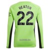 Camisola Guarda-Redes Manchester United Heaton 22 Manga Comprida Homen Equipamento 1ª 23/24